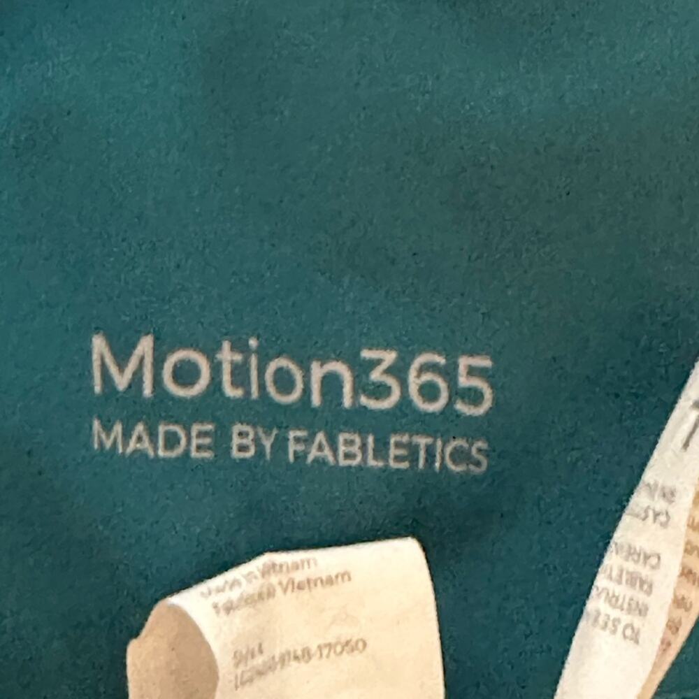 Fabletics Motion 365 Green Women’s  Leggings Size Large EUC - Picture 6 of 7